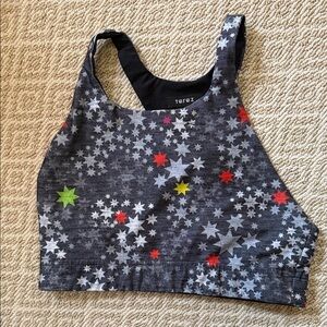 Terez Multicolor Star Sports Bra